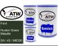 Preview: Ford, Hunter Green Metallic, SA / 43 / M6338: 500ml Lackdose + 500ml Klarlack + 250ml Härter - Set, von ATW Autoteile West.